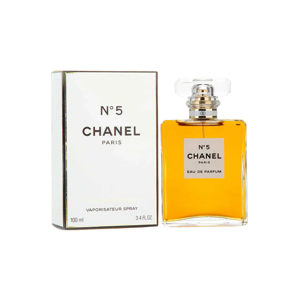 Combination of 5 women's perfumes – YSL, Chanel Nº5, La Vie, Prada and J'adore