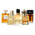 Combination of 5 perfumes – Chanel, Valentino, YSL, Scandal and Dior